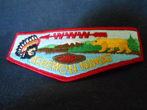 Achewon Nimat lodge 282, s2 flap