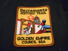 Sacramento Historic Trail Pocket Patch