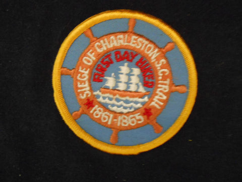Siege of Charleston Trail First Day pocket patch