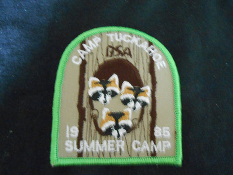 Camp Tuckahoe 1985 Summer Camp Pocket Patch