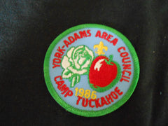 Camp Tuckahoe 1986 Pocket Patch