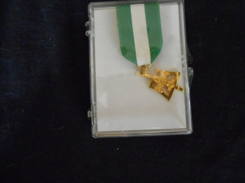 Scouter's Key Medal, 1/20 10k, in Original Box