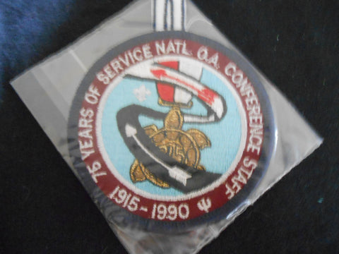 1990 NOAC Staff Pocket Patch
