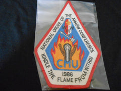 1986 NOAC Jacket Patch