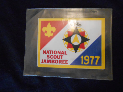 1977 National Jamboree, 2 stickons in package