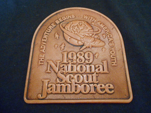 1989 National Jamboree Leather Patch