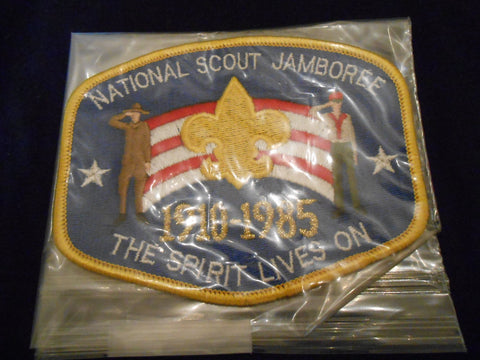 1985 National Jamboree Jacket Patch