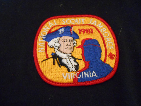 1981 National Jamboree Pocket Patch