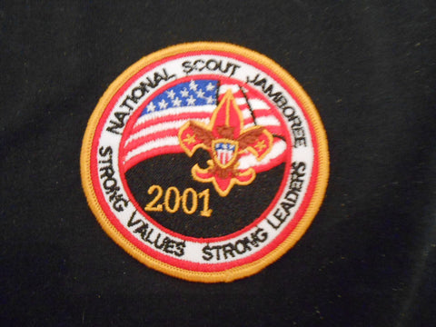 2001 National Jamboree Yellow Border Pocket Patch