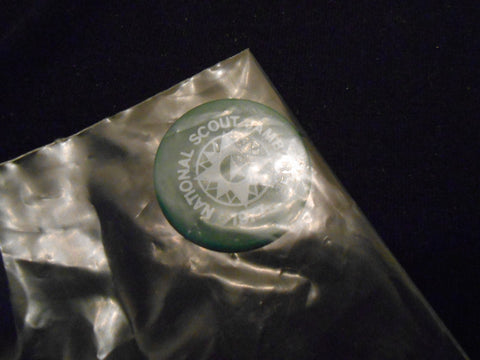 1977 National Jamboree Azimuth Trail Green Coin