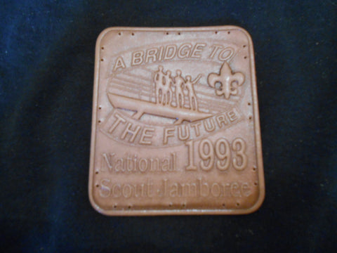 1993 National Jamboree Leather Patch