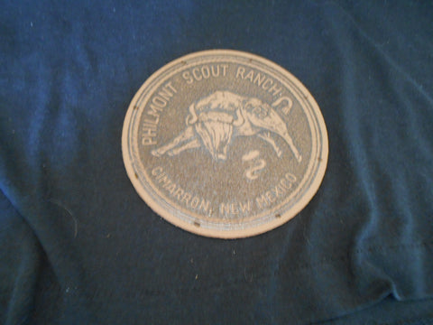 Philmont Leather Bull Design Patch