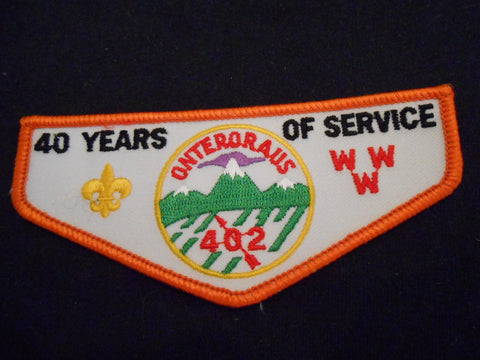 Onteroraus 402 f3 Flap