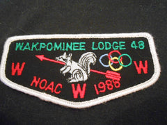 Wakpominee 48 f4a Flap