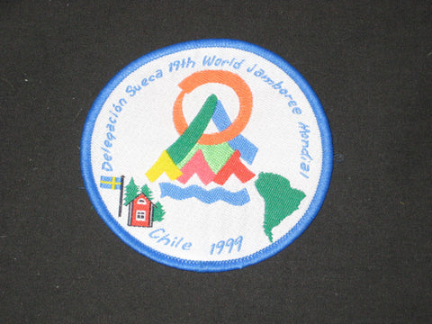1999 World Jamboree Sueca Spain Patch