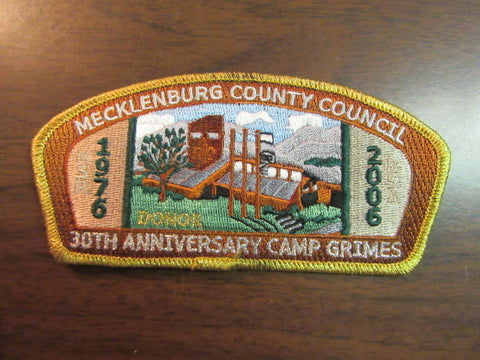 Mecklenburg County Council, Camp Grimes Donor SA15 SAP