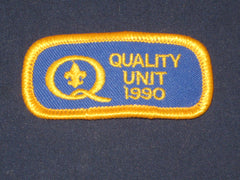 Quality Unit 1990 patch-the Carolina Trader