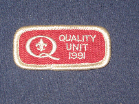Quality Unit 1991 patch