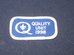 Quality Unit 1998 patch-the Carolina Trader