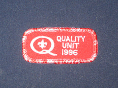 Quality Unit 1996 patch-the Carolina Trader