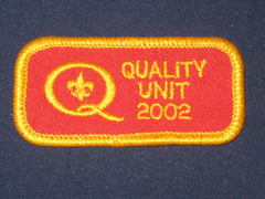 Quality Unit 2002 patch-the Carolina Trader