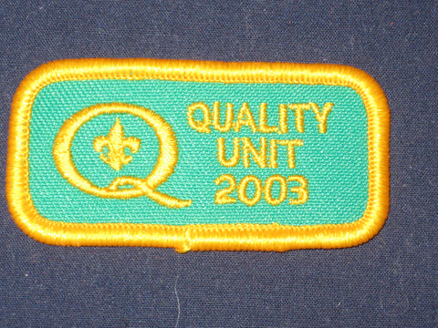Quality Unit 2003 patch