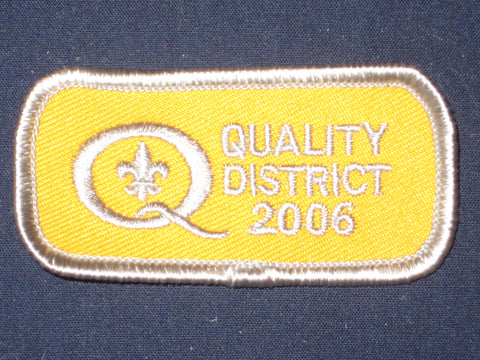 Quality District 2006 patch