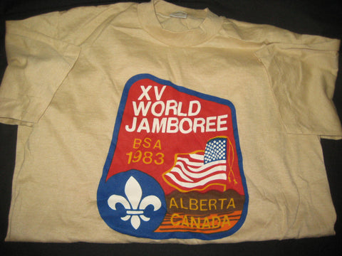 1983 World Jamboree US Contingent T-shirt