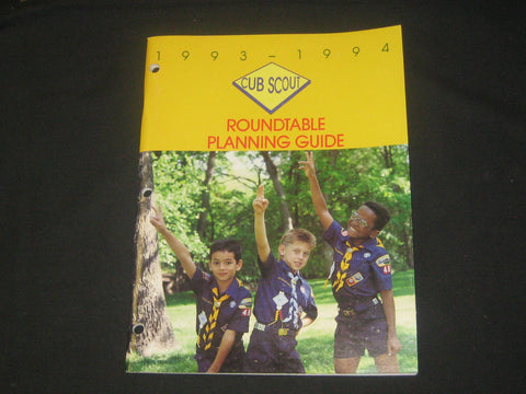 Cub Scout Roundtable Planning Guide 1993-94