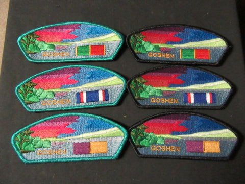 National Capital Area Council Goshen Scout Reservation CSPs, 6 different