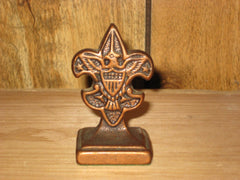 Tenderfoot Emblem Metal Paperweight - the carolina trader