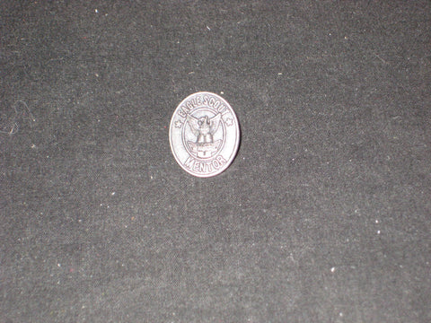 Eagle Scout Mentor Pin, sterling