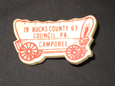 Bucks County Council Camporee 1963 Plastic Slide