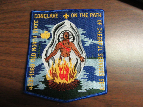 SE-7 1988 Old North State Conclave Pocket Patch