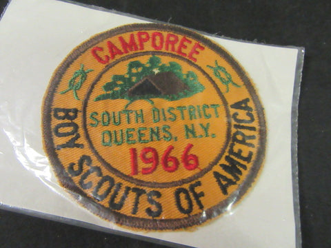 South District Queens, NY 1966 Camporee Patch