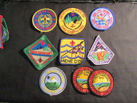 Santa Clara County Council Lot of 19 Patches