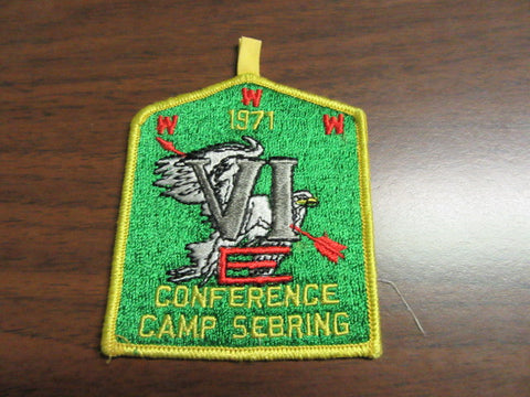 6-E 1971 Conference Patch