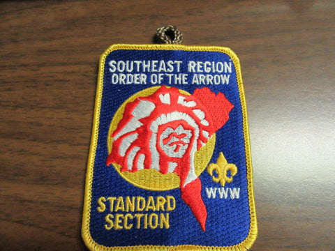 Southeast Region Standard Section Dark Blue Background