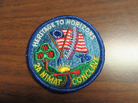 2-A Nimat conclave 1976 pocket patch