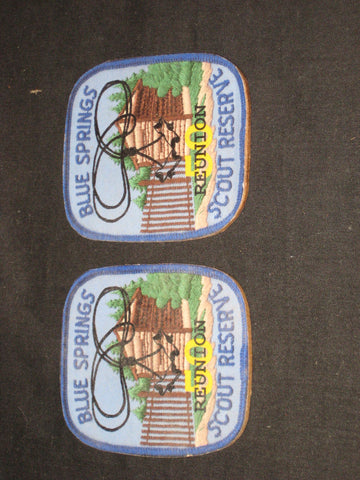Blue Springs Scout Reserve Reunion Wooden Magnets