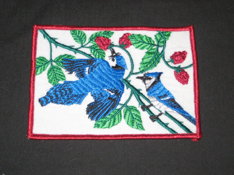 Moritz Patch Company Blue Bird Sample Patch