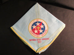 1977 National Jamboree  Northeast Region Contingent Neckerchief