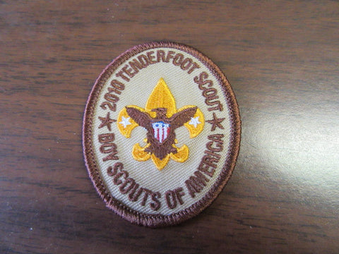 2010 Tenderfoot Scout Rank Patch