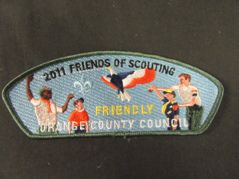 Orange County Council 2011 Friends of Scouting FOS Friendly SAP