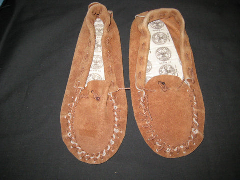 Boy Scout Indian Moccasins, small sized