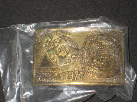 1977 National Jamboree East Central Region Belt Buckle