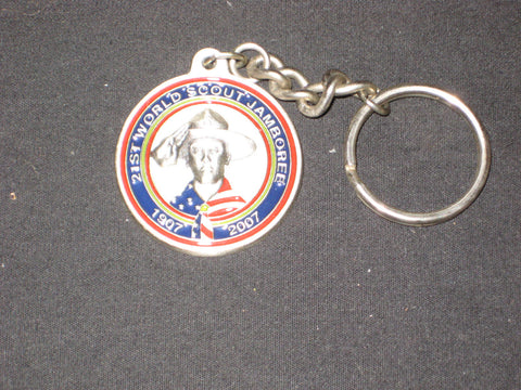 2007 World Jamboree US Contingent Key Chain
