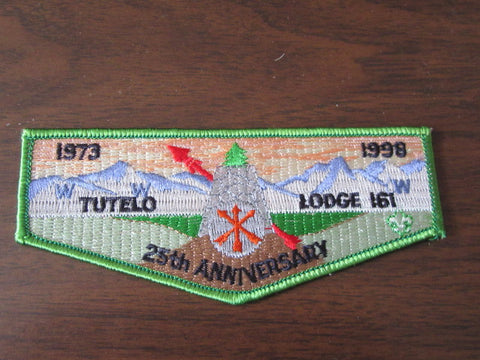 Tutelo 161 s45 1998 25th Anniversary Flap