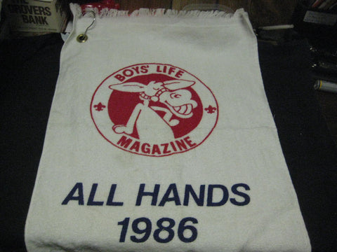 Boys' Life All Hands Conference 1986 Golf Towel