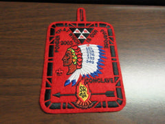 SR-7A 2005 Conclave Felt Pocket Patch